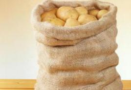 Колко килограма картофи има в една кофа?