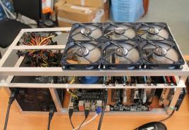 How to make and how much it costs to assemble a mining farm